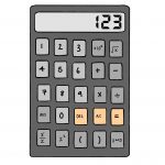 Image of a calculator A-level Physics GCSE Science